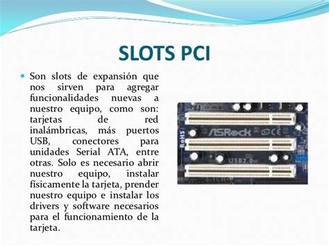 slot que es